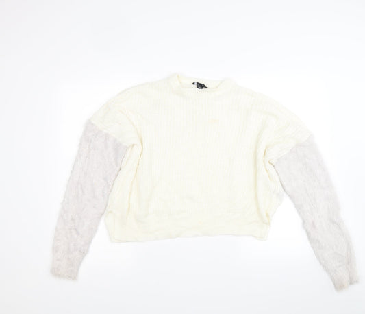 New Look Girls Beige   Pullover Jumper Size 14 Years
