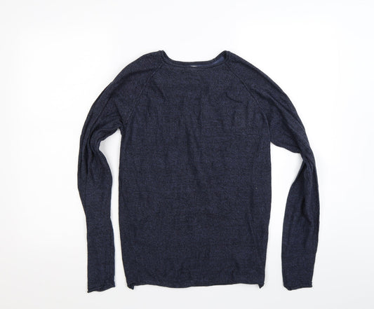 Ceader wood state Womens Blue   Pullover Jumper Size S