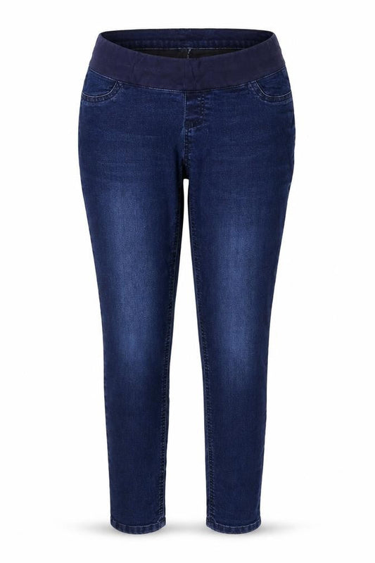 Blooming Marvellous Womens Blue  Denim Jegging Jeans Size 12 L30 in