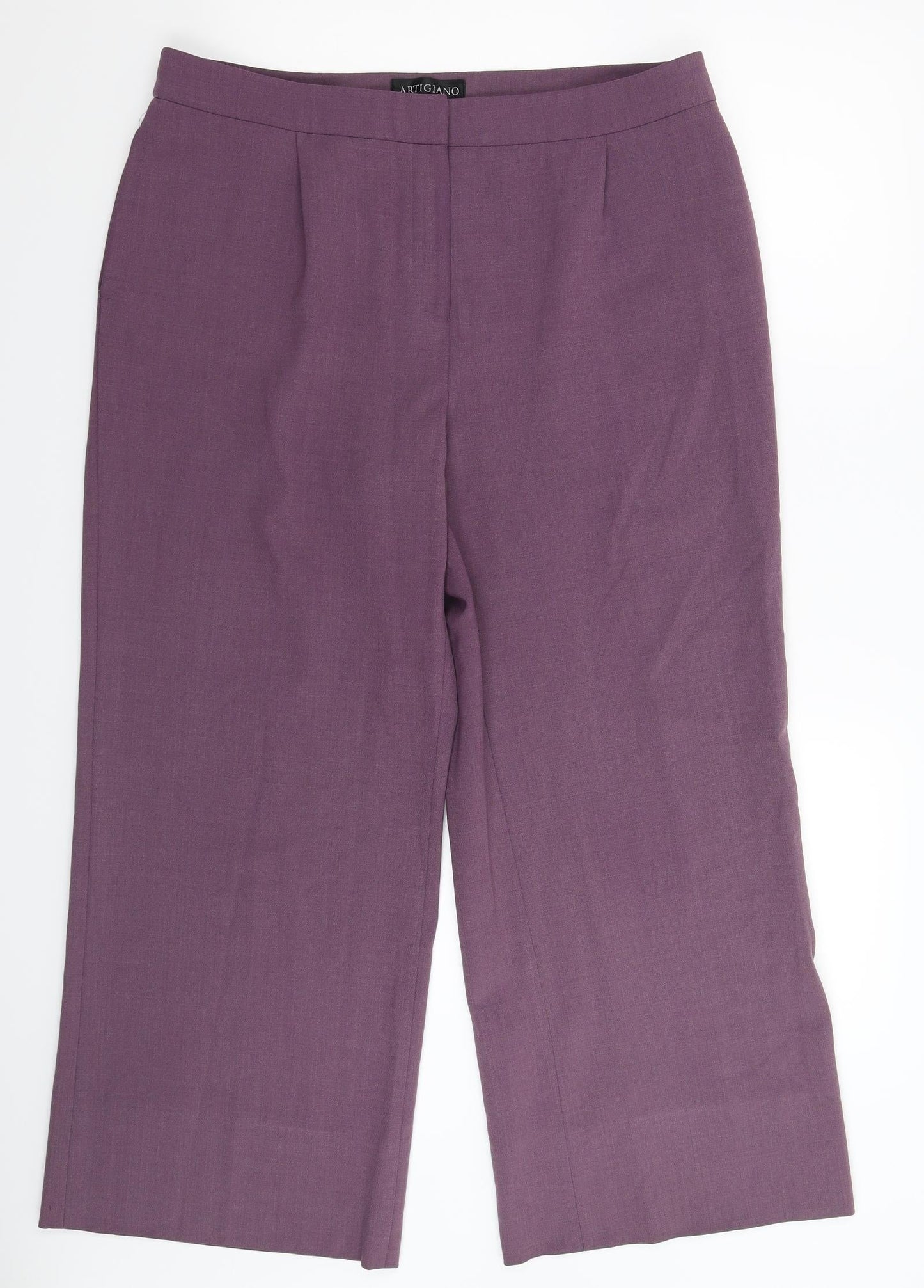 Artigiano Womens Purple   Windbreaker Trousers Size 34 in L27 in