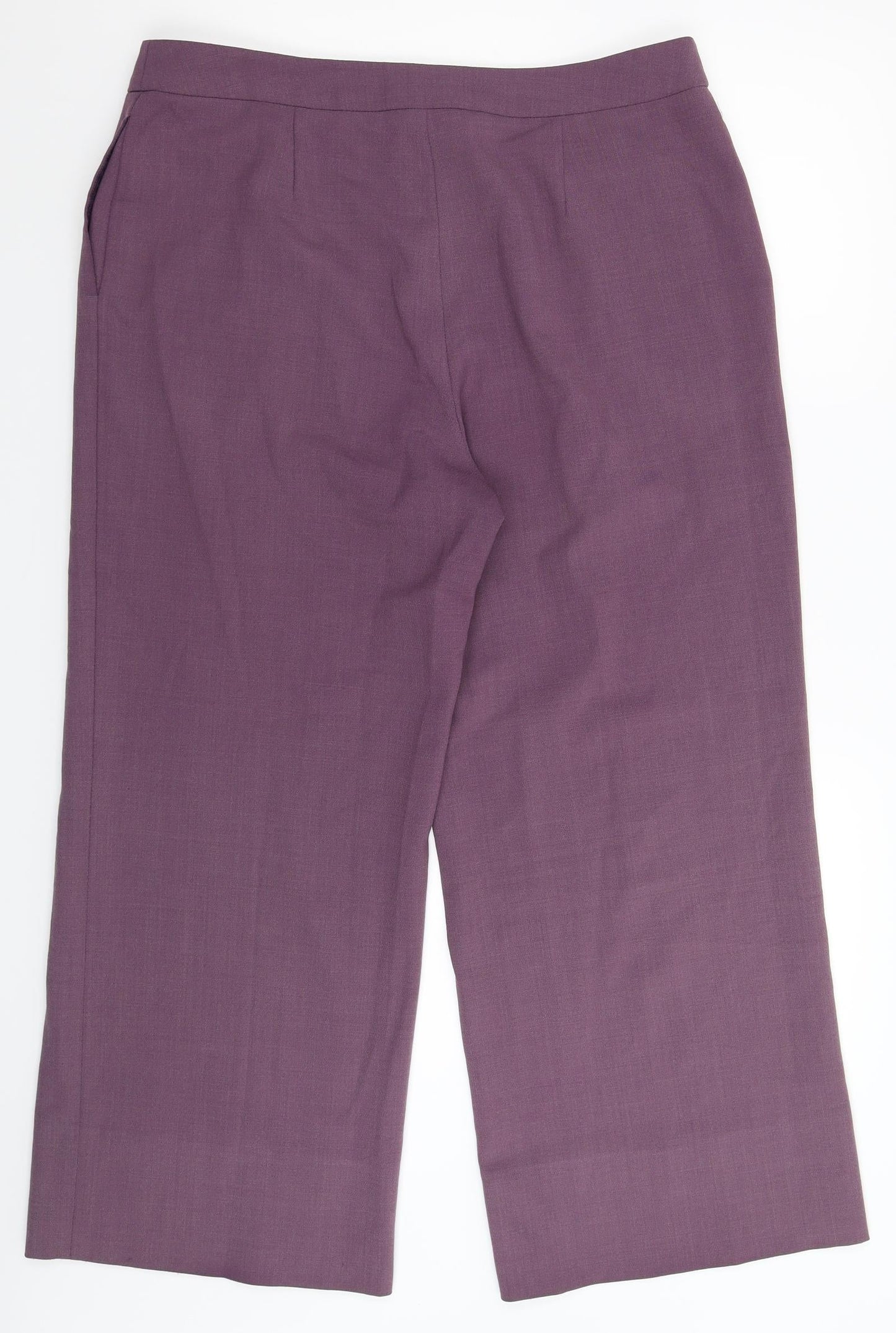 Artigiano Womens Purple   Windbreaker Trousers Size 34 in L27 in