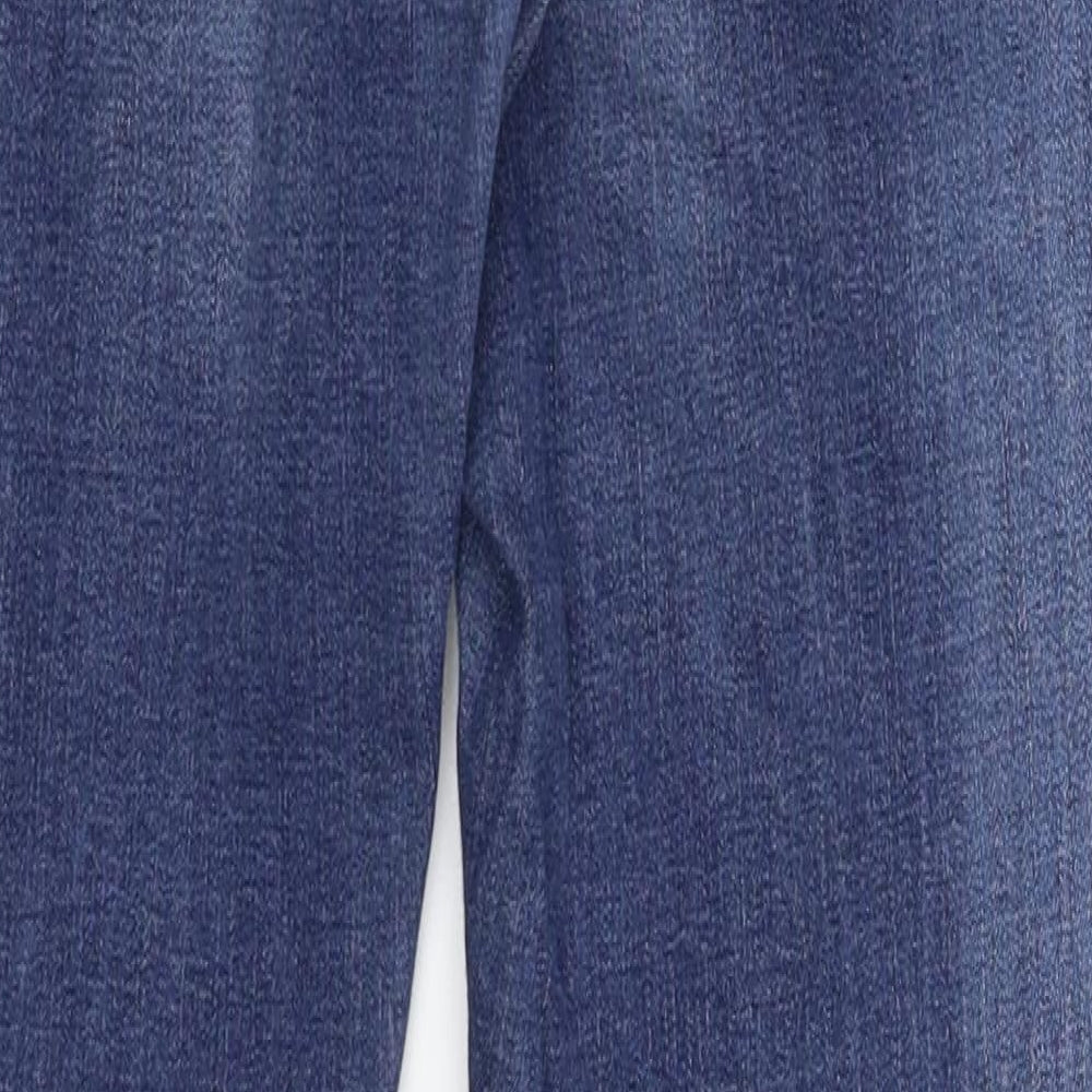 Denim & Co. Womens Blue  Denim Skinny Jeans Size 10 L29 in