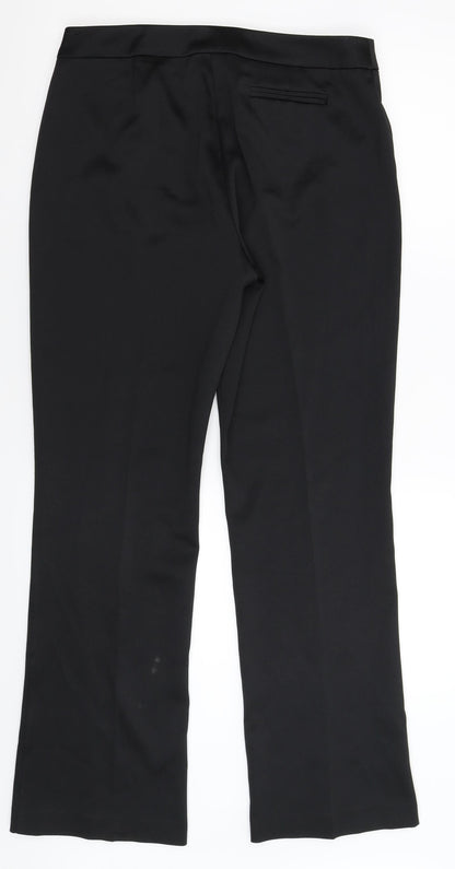 OPUS Womens Black   Trousers  Size 12 L32 in