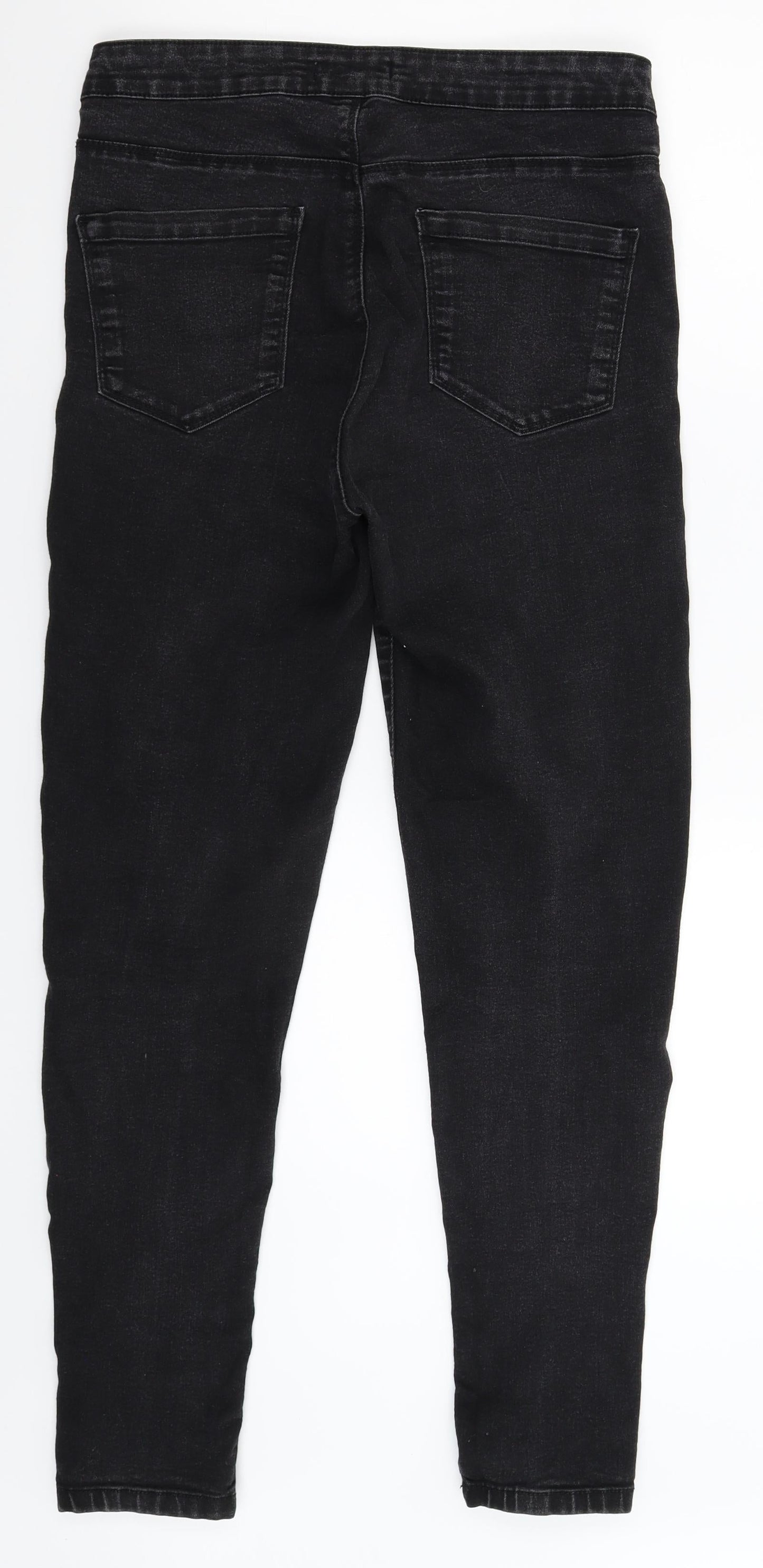 FOREVER 21 Womens Black  Denim Skinny Jeans Size 30 in L29 in
