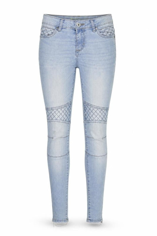 Denim & Co. Womens Blue  Denim Skinny Jeans Size 6 L31 in