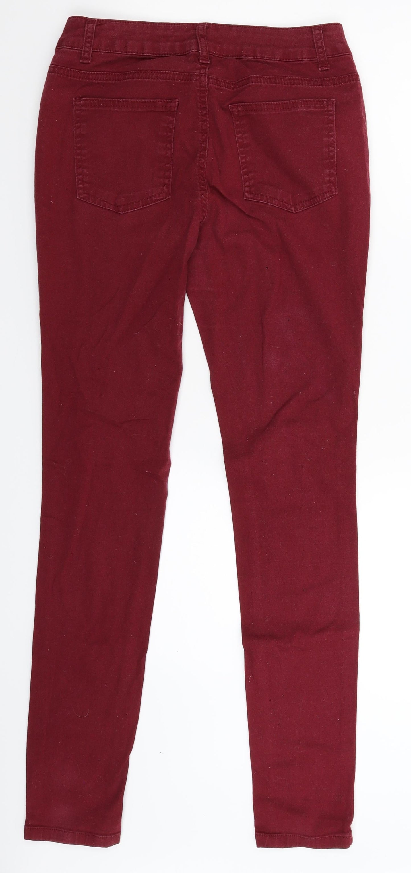 Denim & Co. Womens Brown  Denim Jegging Jeans Size 10 L30 in