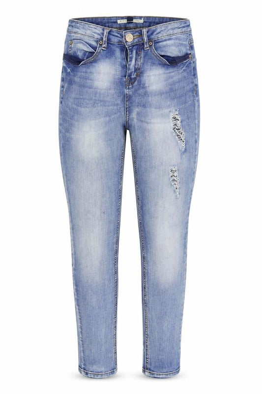 Blonde & Blonde  Womens Blue  Denim Skinny Jeans Size 6 L30 in