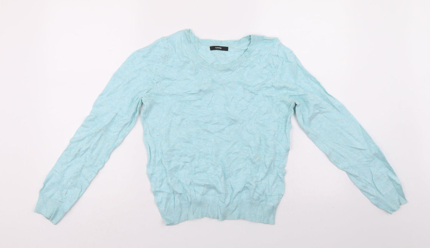 George Womens Blue   Pullover Jumper Size 10