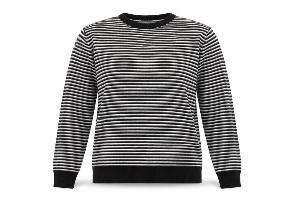 Cedarwood State Womens Black Striped Pullover Jumper Size S