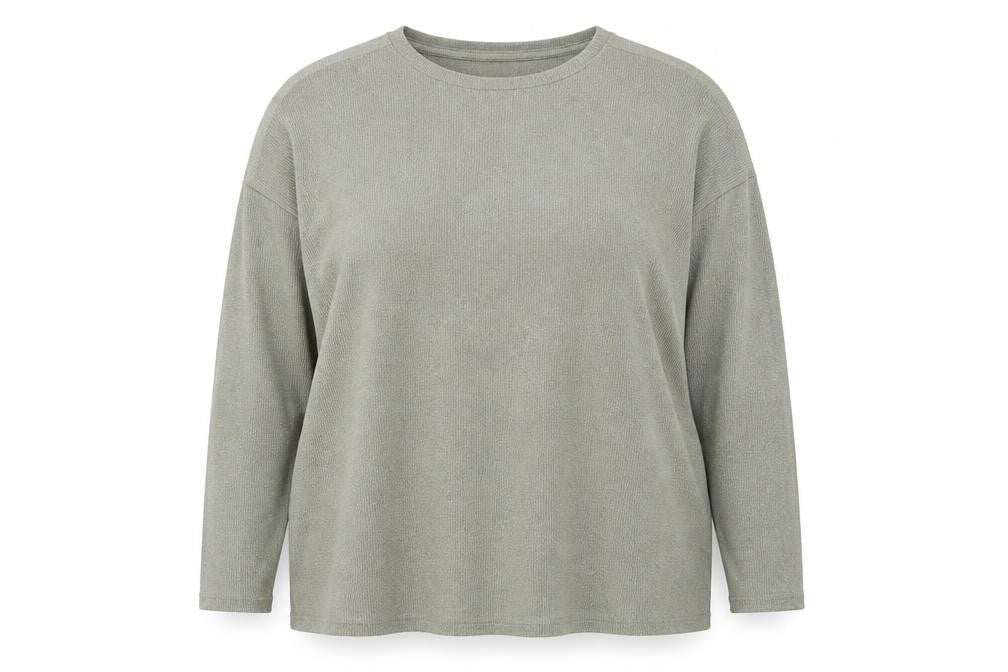 Primark Womens Green   Henley Jumper Size 16