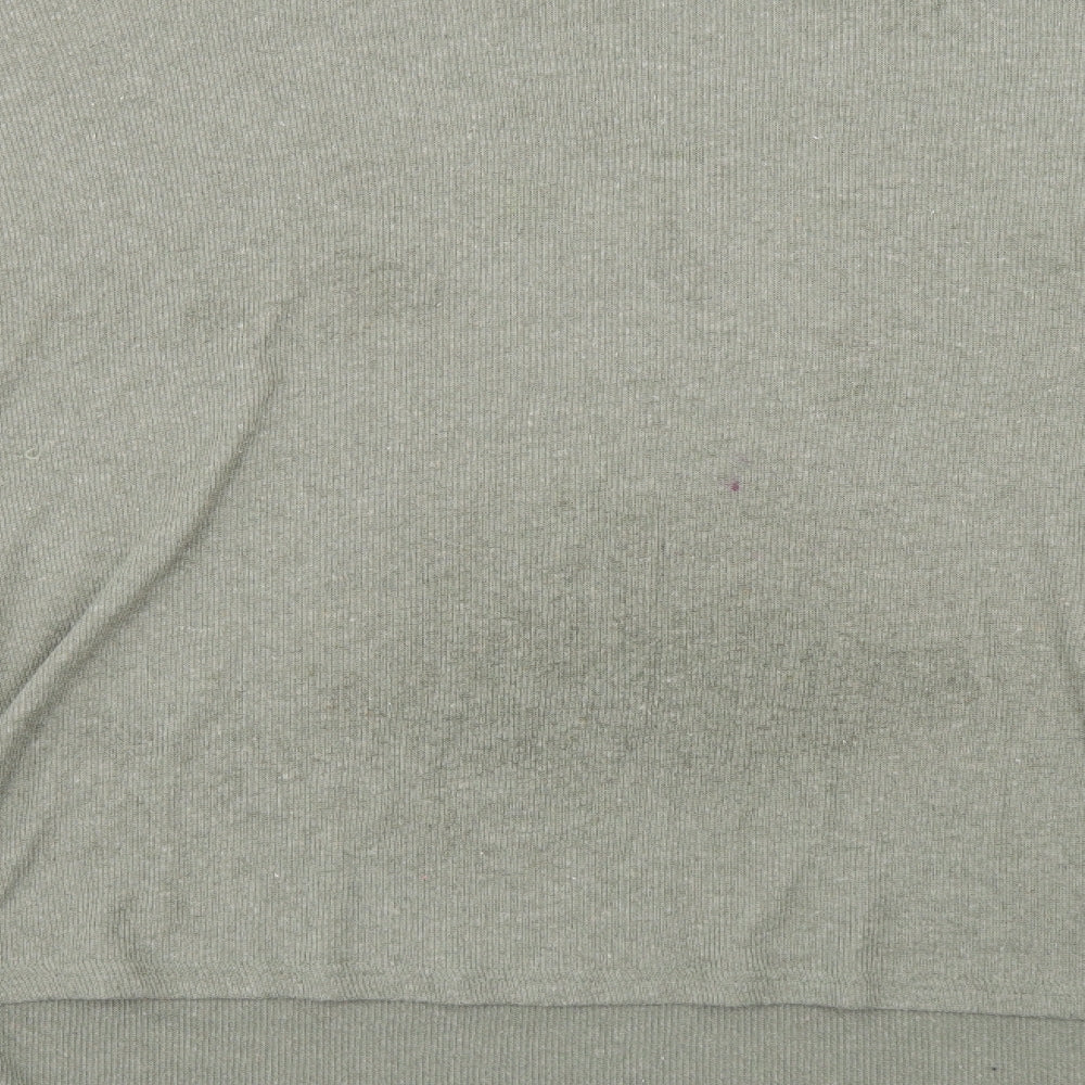 Primark Womens Green   Henley Jumper Size 16