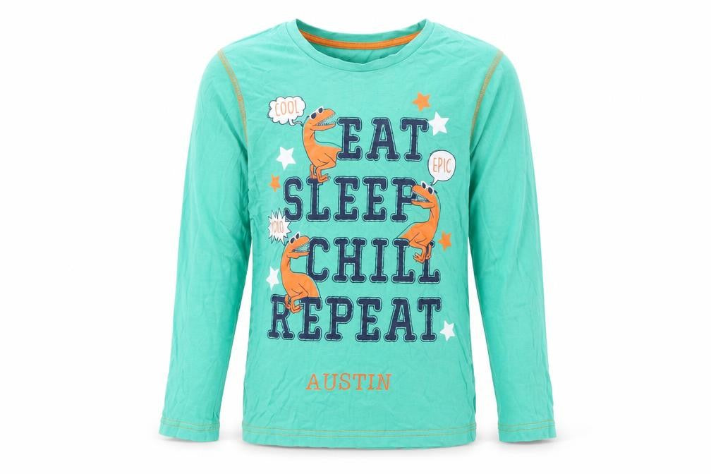 Preworn Girls Green   Basic T-Shirt Size 8-9 Years
