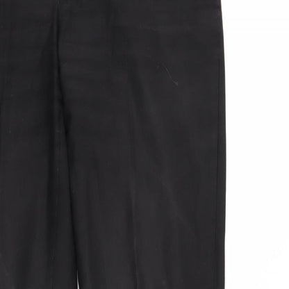 Preloved Burton Mens Black   Trousers  Size 32 L31 in - Detail