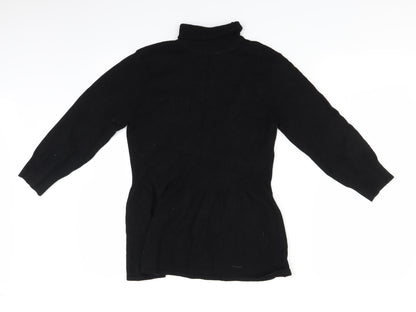 Preloved Marks and Spencer Womens Black   Basic Blouse Size 12 - Back