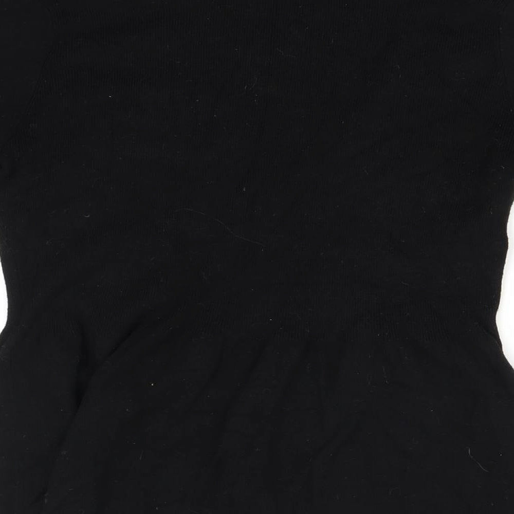 Marks and Spencer Womens Black   Basic Blouse Size 12