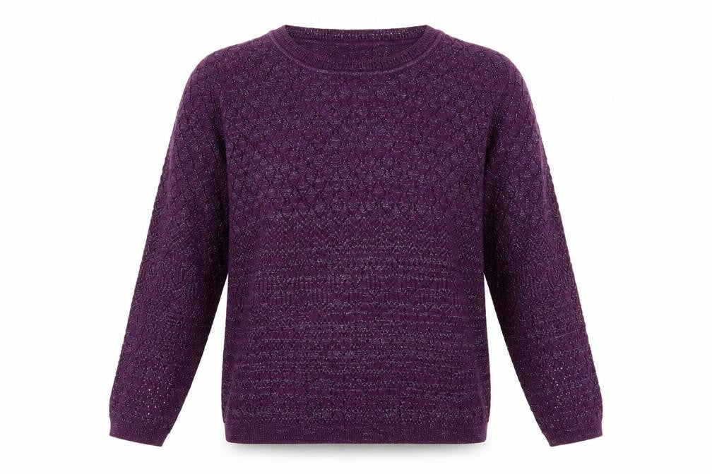EWM Womens Purple   Pullover Jumper Size S
