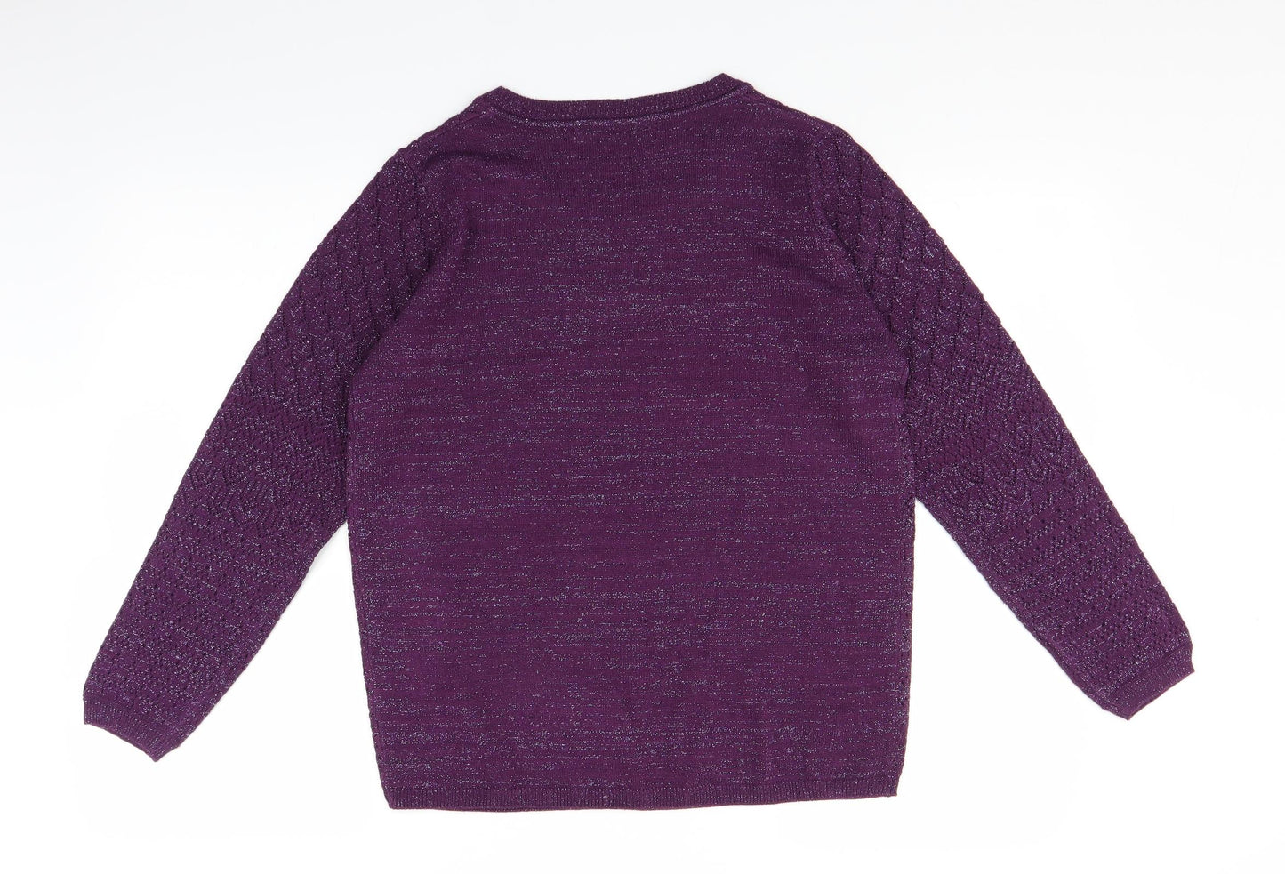 EWM Womens Purple   Pullover Jumper Size S