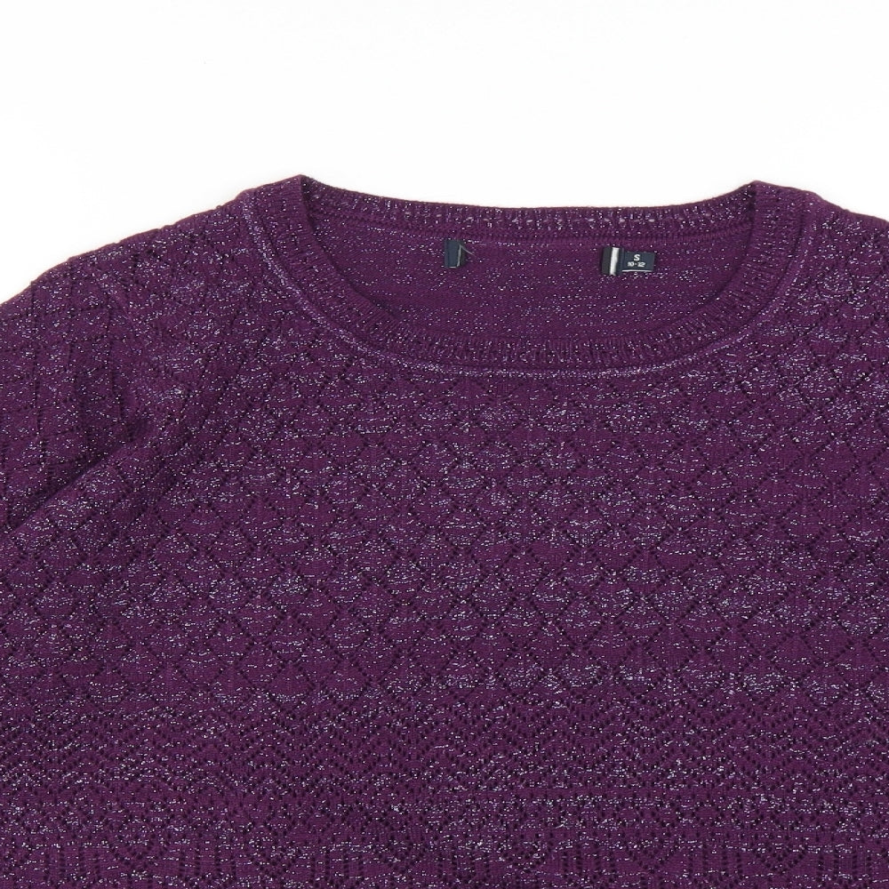 EWM Womens Purple   Pullover Jumper Size S