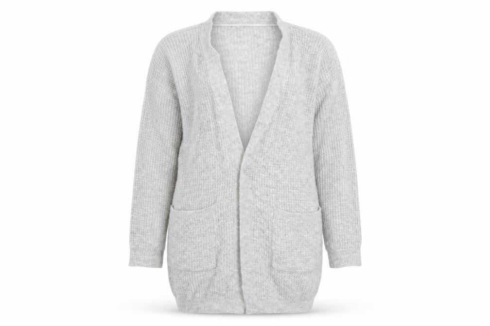 Primark Womens Grey   Jacket Coatigan Size M