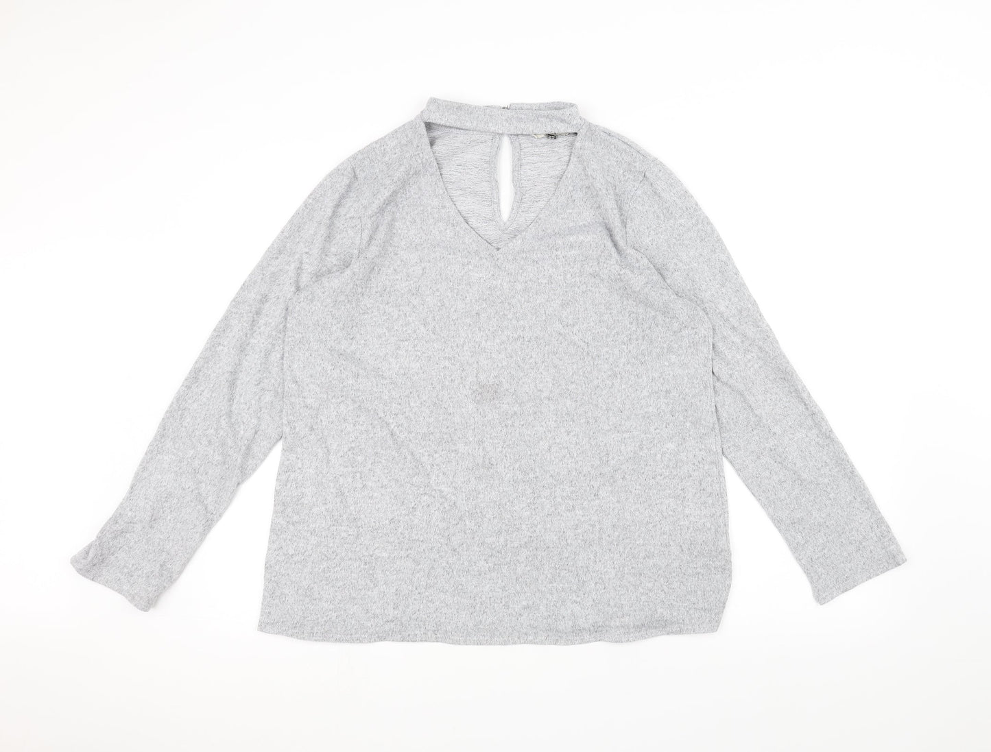 F&F Womens Grey   Pullover Jumper Size 16