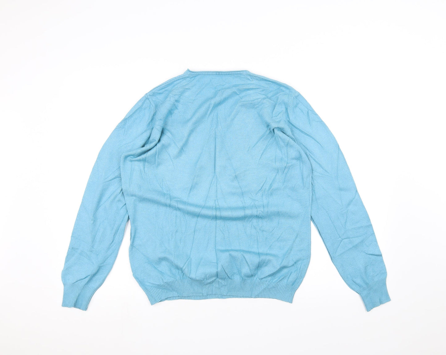Lebek Womens Blue   Pullover Jumper Size 16