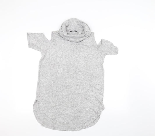 Select Womens Grey   Basic T-Shirt Size 14