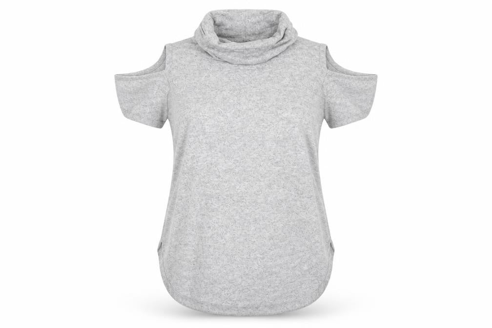 Select Womens Grey   Basic T-Shirt Size 14