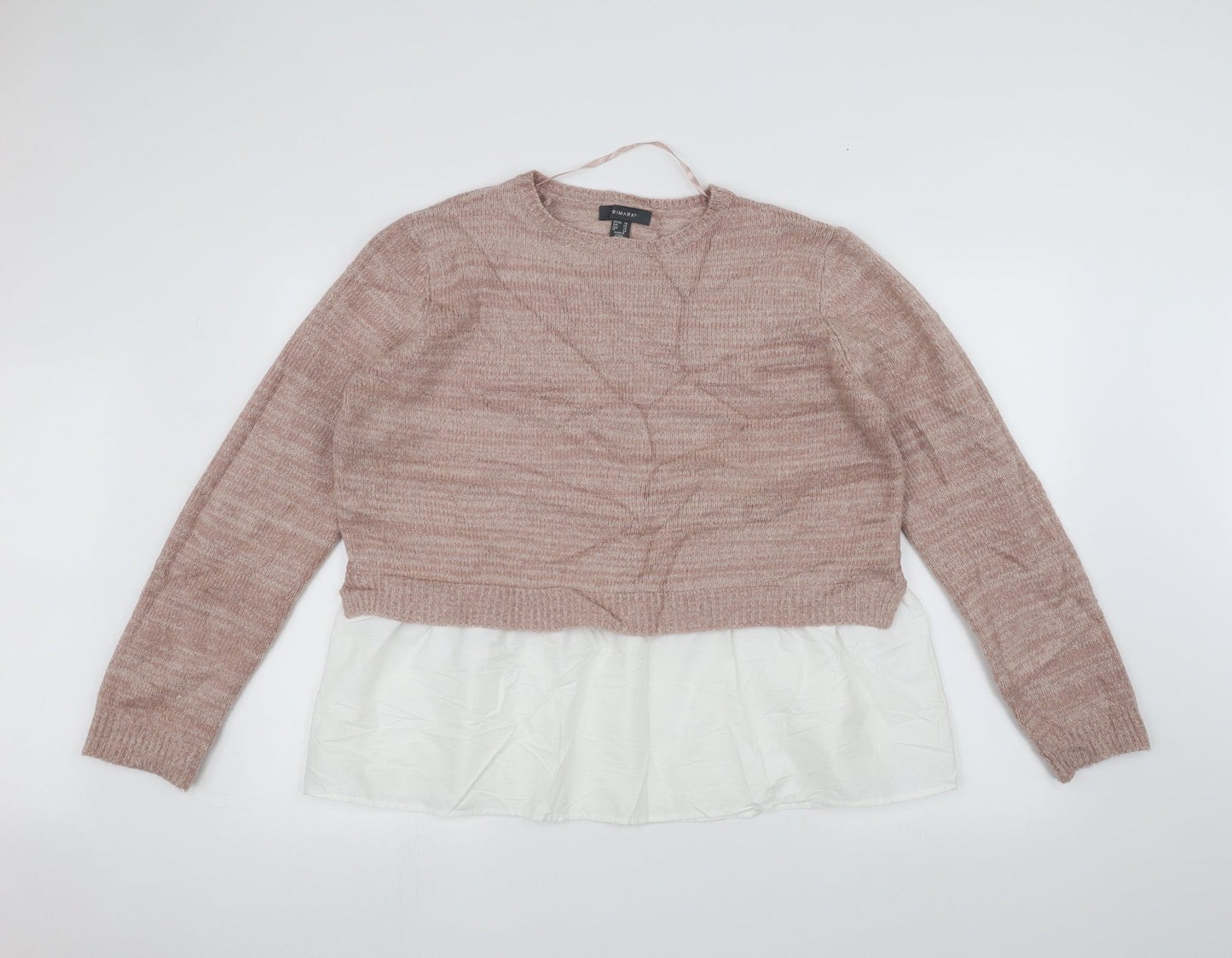 Primark Womens Pink   Pullover Jumper Size 18