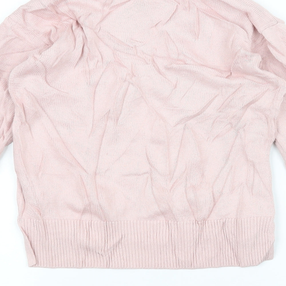 Gap Girls Pink   Pullover Jumper Size 8 Years
