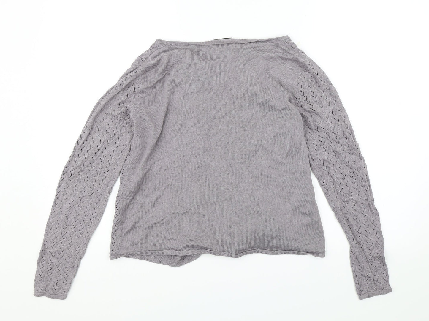 Vera Moda Womens Purple   Cape Jumper Size M