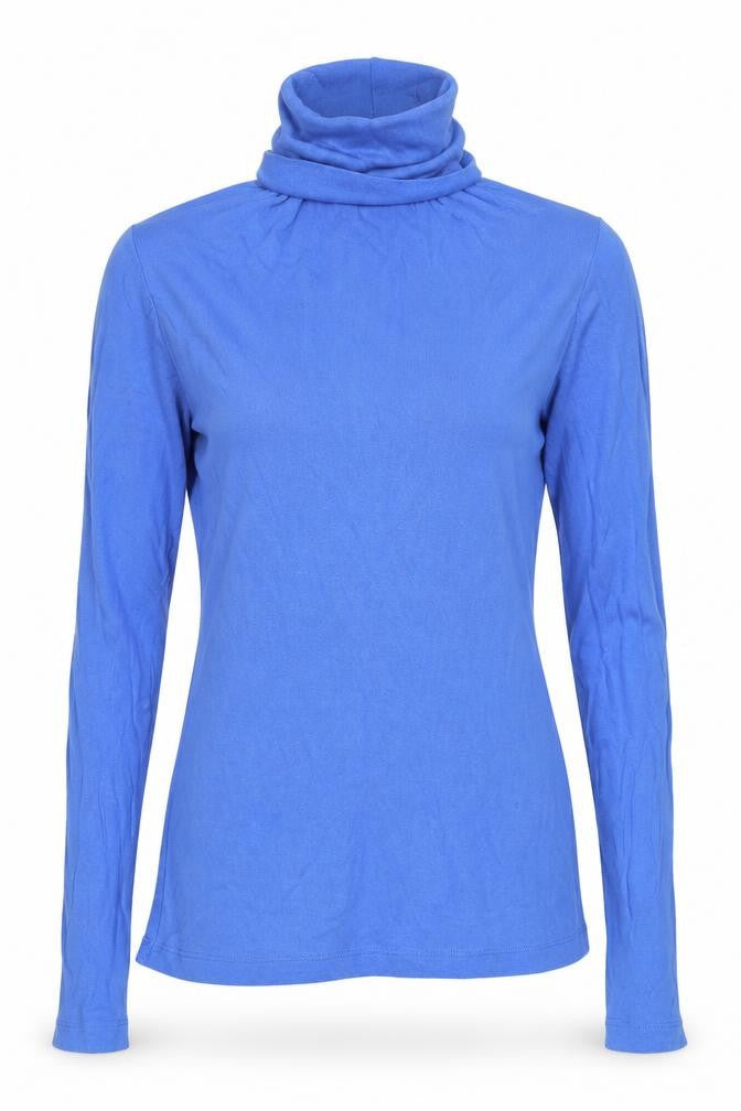 Msch Womens Blue   Jersey Blouse Size S