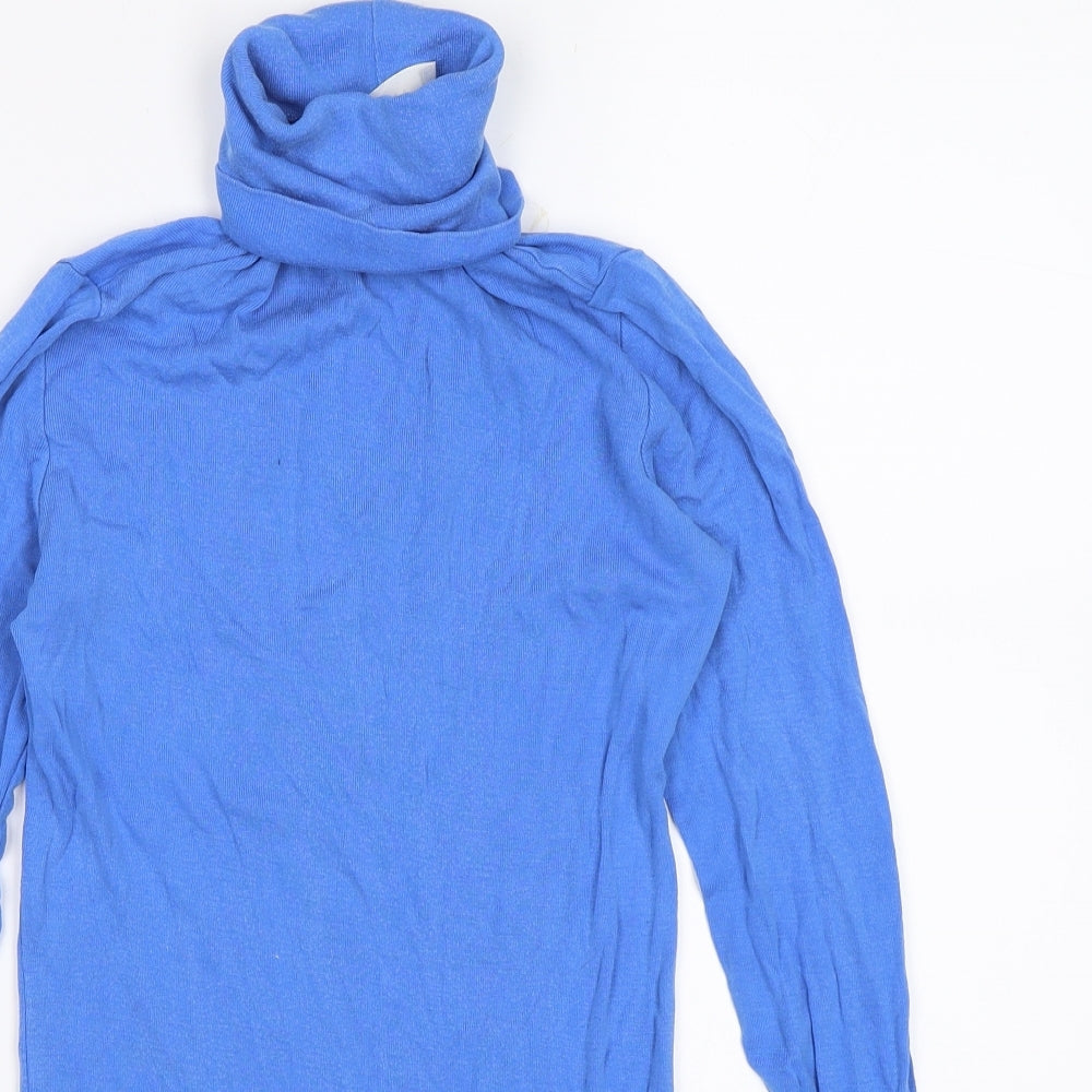 Msch Womens Blue   Jersey Blouse Size S