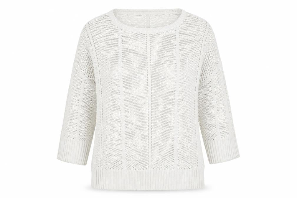New Look Womens White   Pullover Jumper Size 10