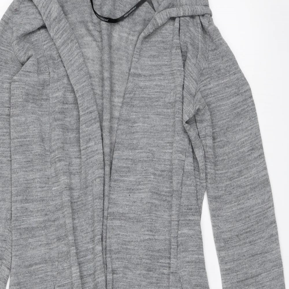 Vera Moda Womens Grey   Wrap Jumper Size S