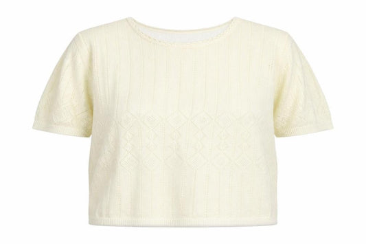 Fashion Extra Womens White   Jersey T-Shirt Size 24
