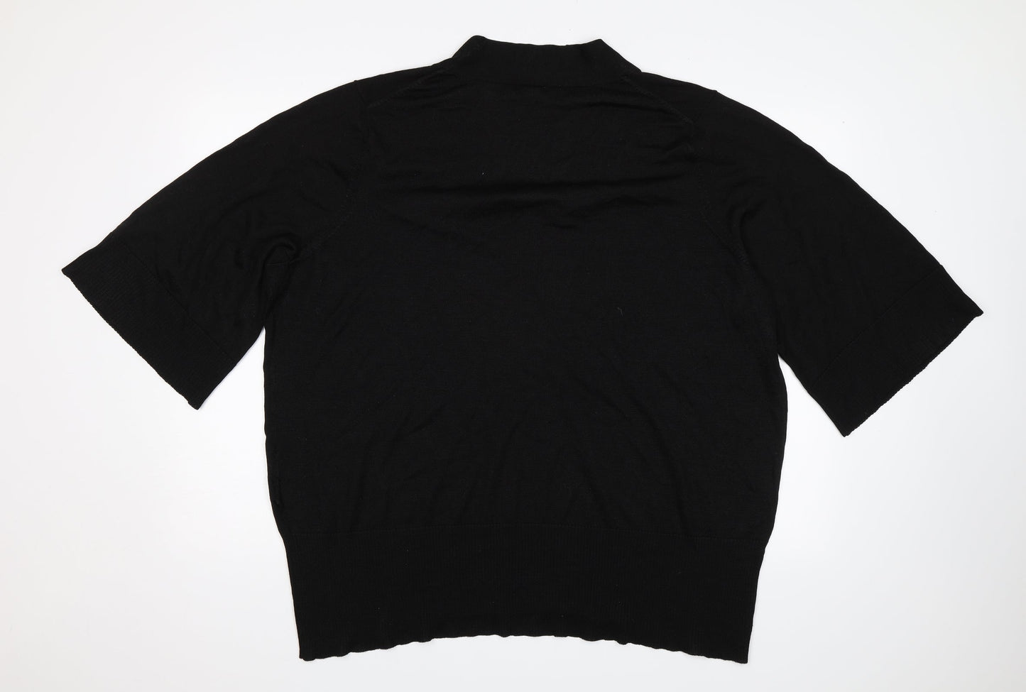 H&M Womens Black   Jersey T-Shirt Size 3XL