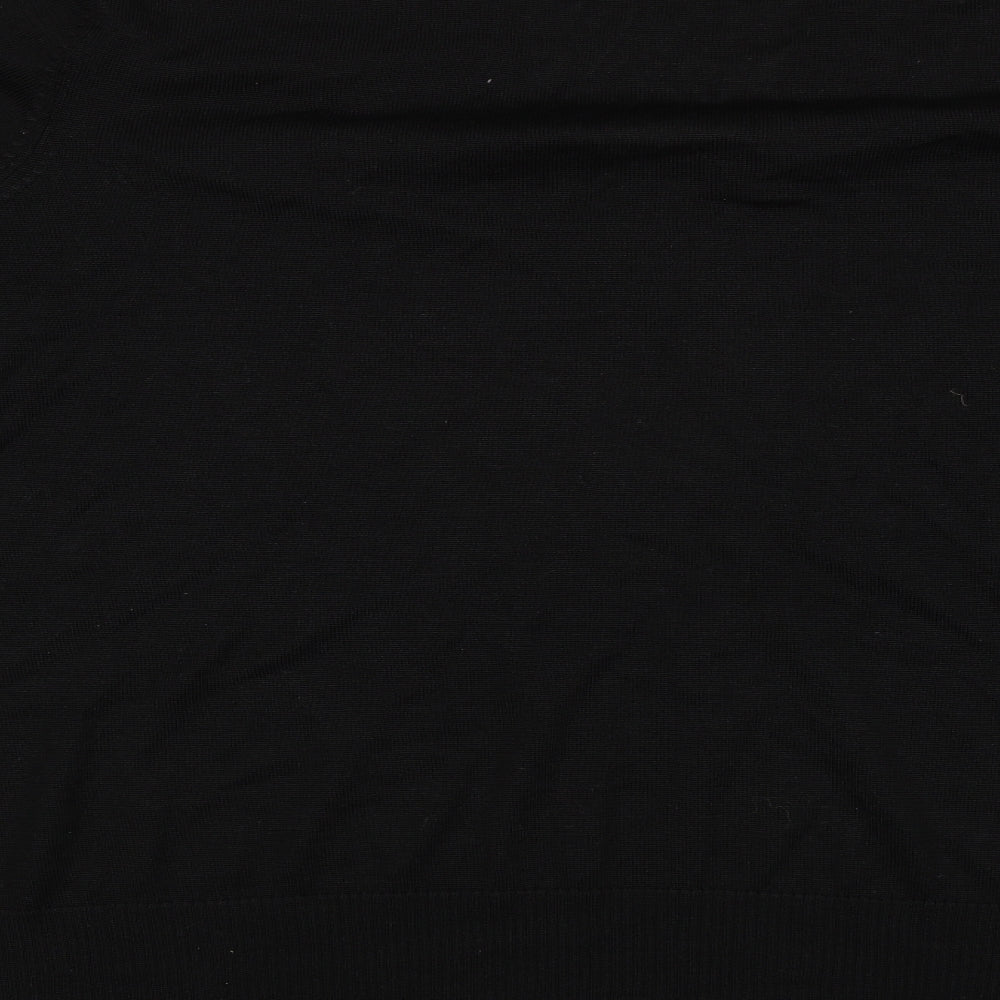 H&M Womens Black   Jersey T-Shirt Size 3XL