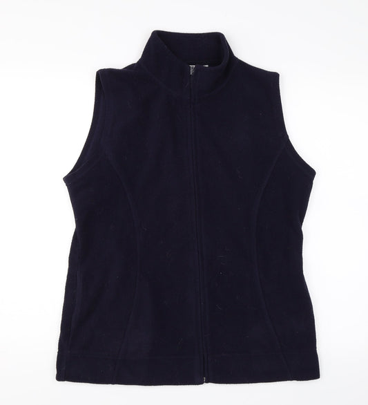 EWM Womens Blue   Vest Jumper Size M