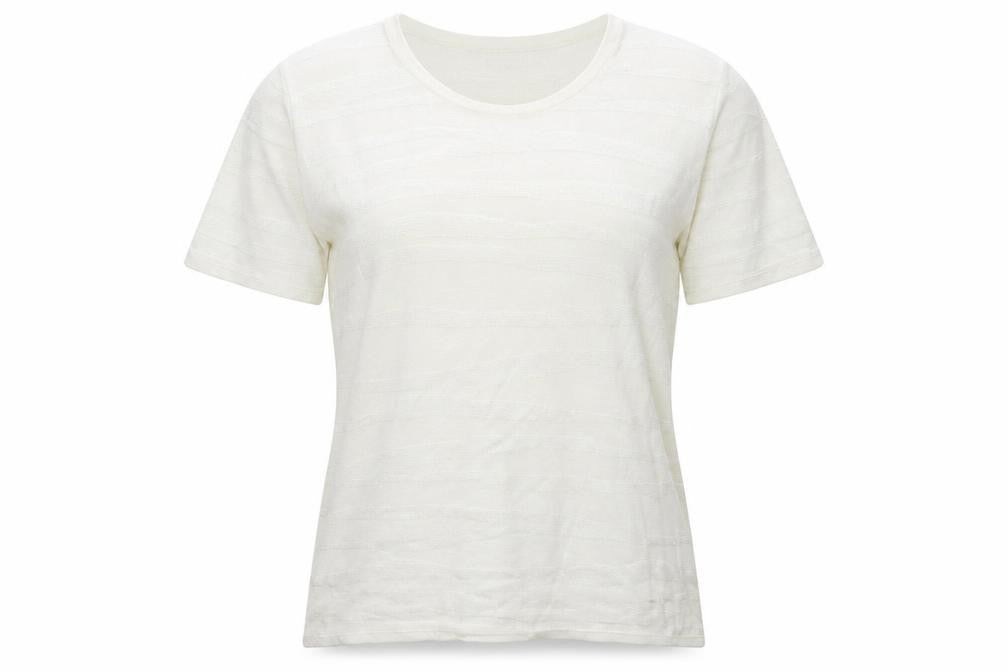 Martello Womens White   Jersey T-Shirt Size L