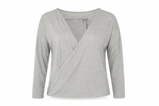 Debenhams Womens Grey   Jersey Blouse Size 16