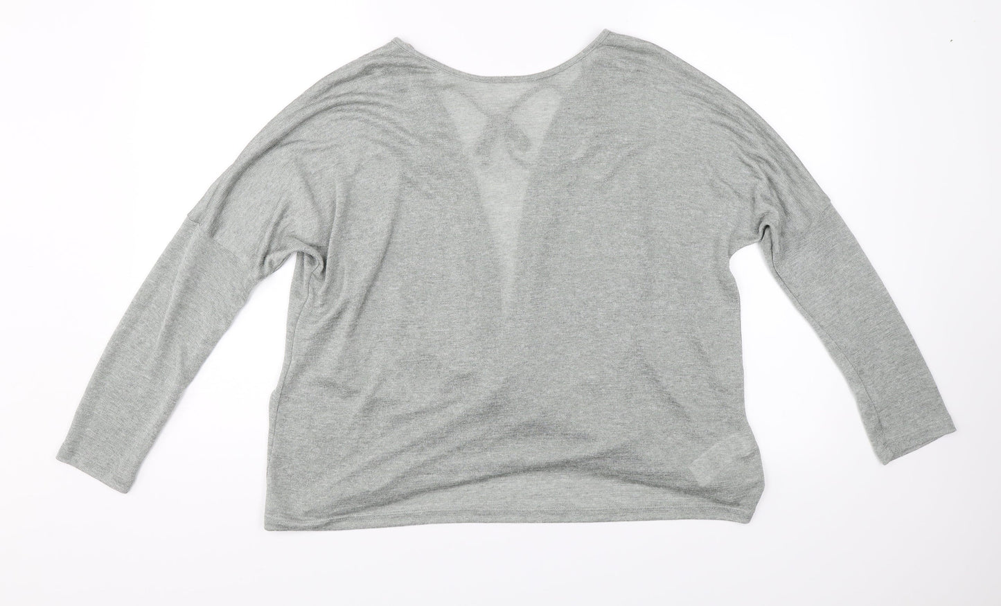 Debenhams Womens Grey   Jersey Blouse Size 16