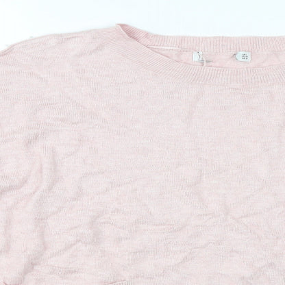 Preloved Gallery Womens Pink   Pullover Jumper Size L - Detail