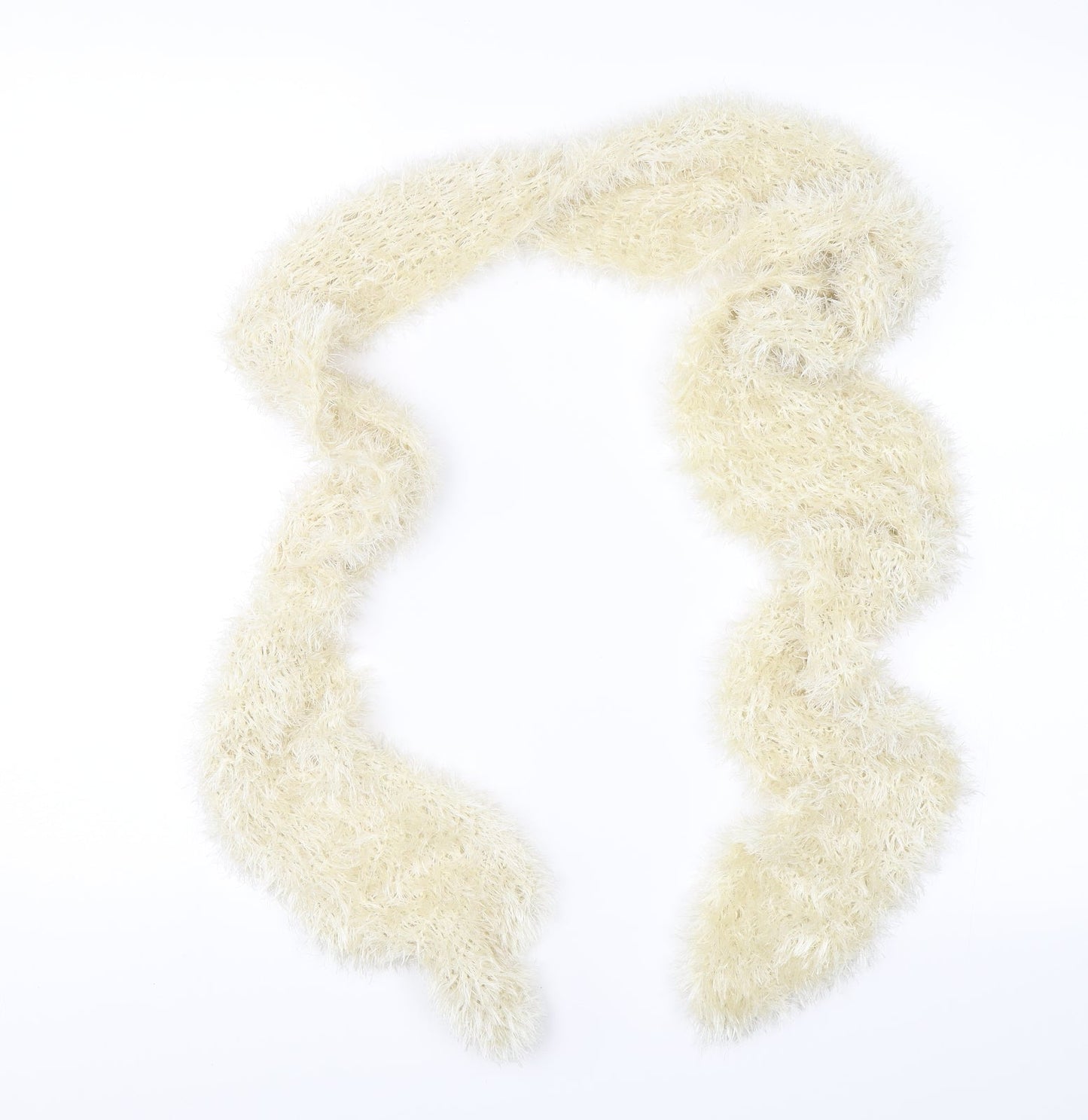 Preworn Unisex White    Scarf