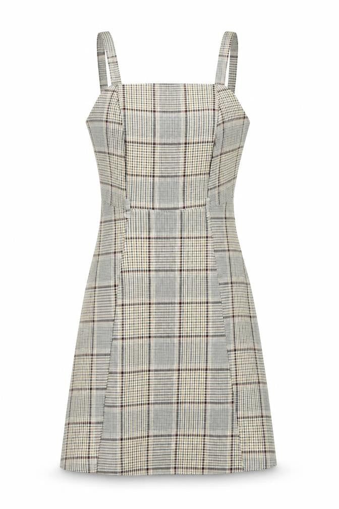 Primark Womens Brown Check  Mini  Size 6