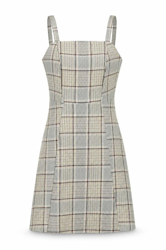 Primark Womens Brown Check  Mini  Size 6