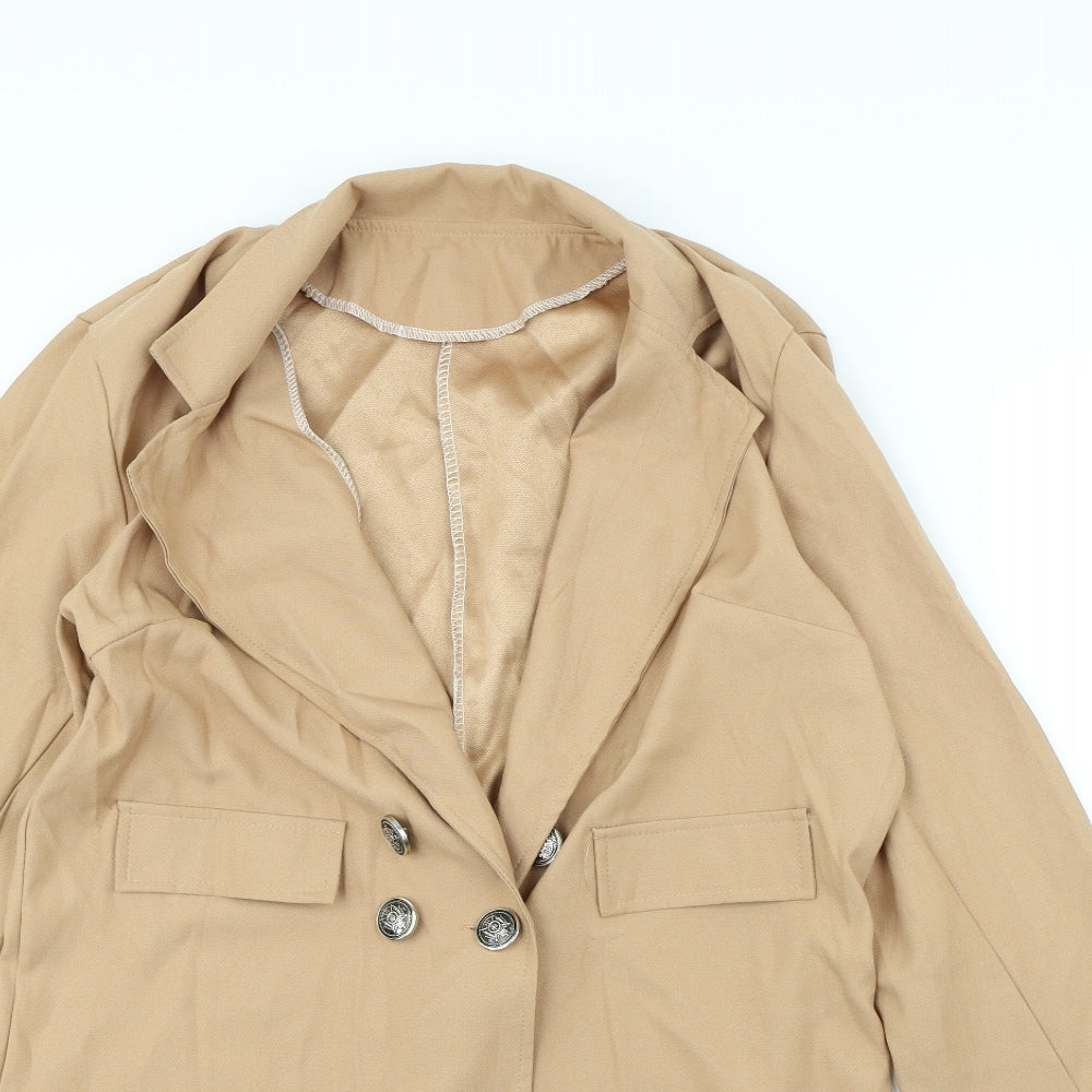 Preworn Womens Beige   Jacket  Size XL