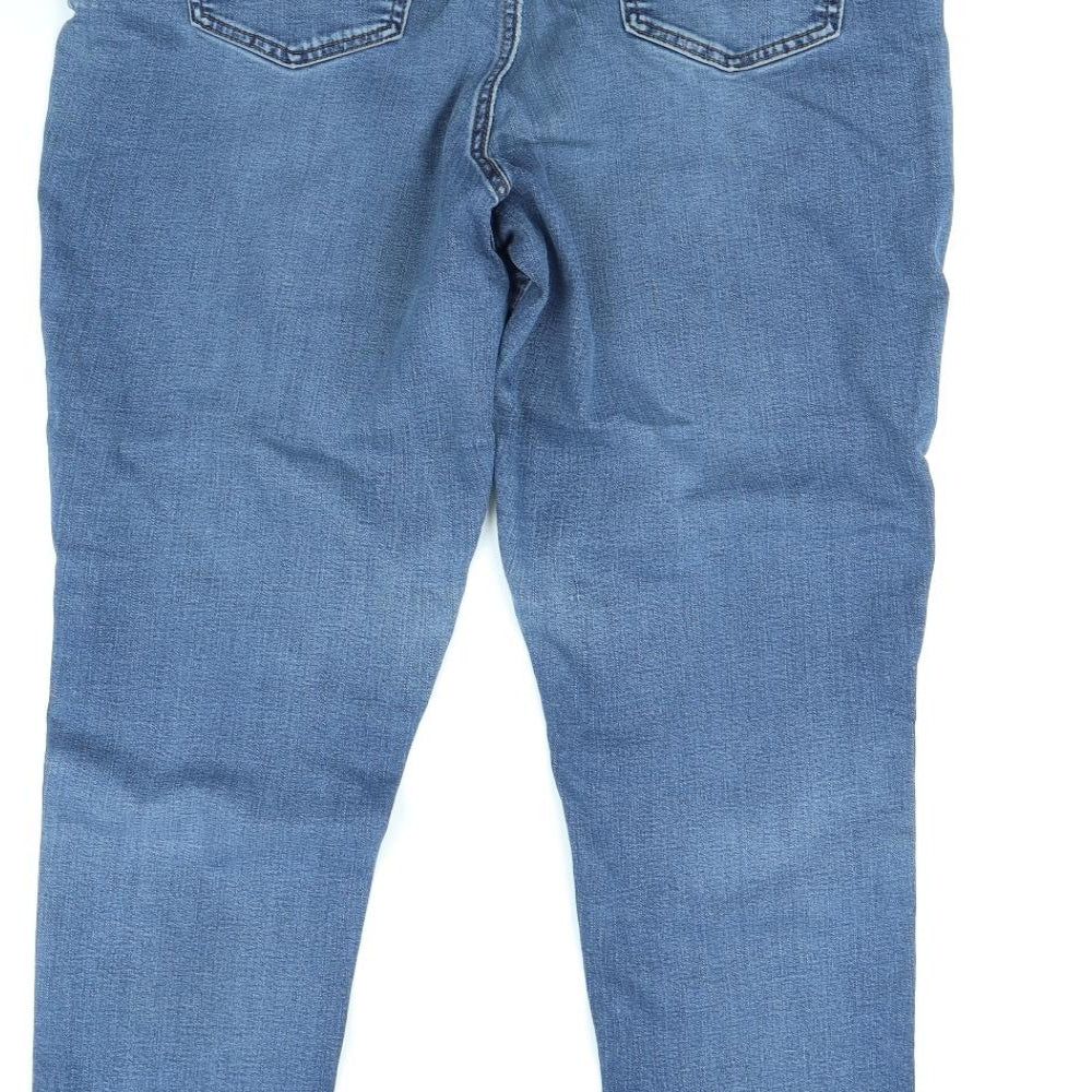 Preworn Womens Blue   Skinny Jeans Size 34 in L28 in