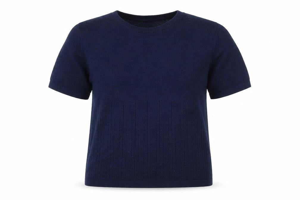 Janique Womens Blue   Pullover Jumper Size M