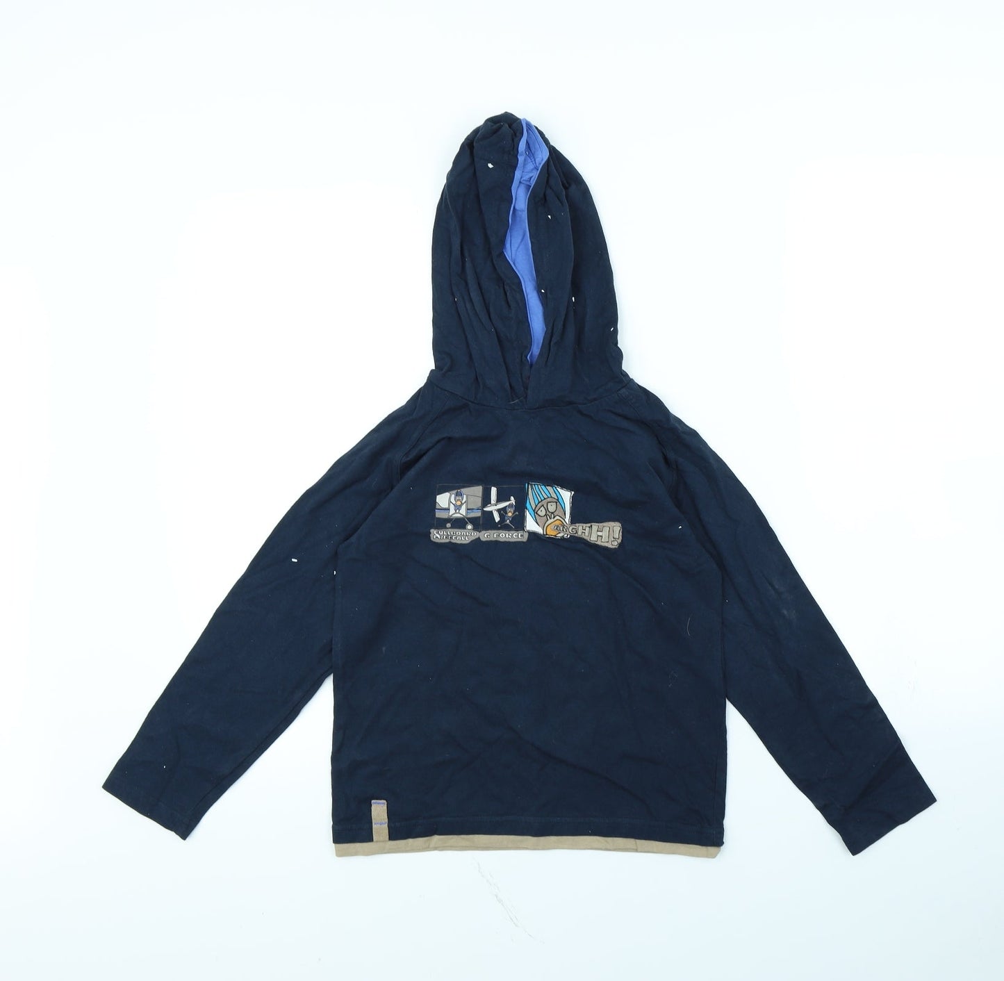 Ladybird Boys Blue   Pullover Hoodie Size 7 Years
