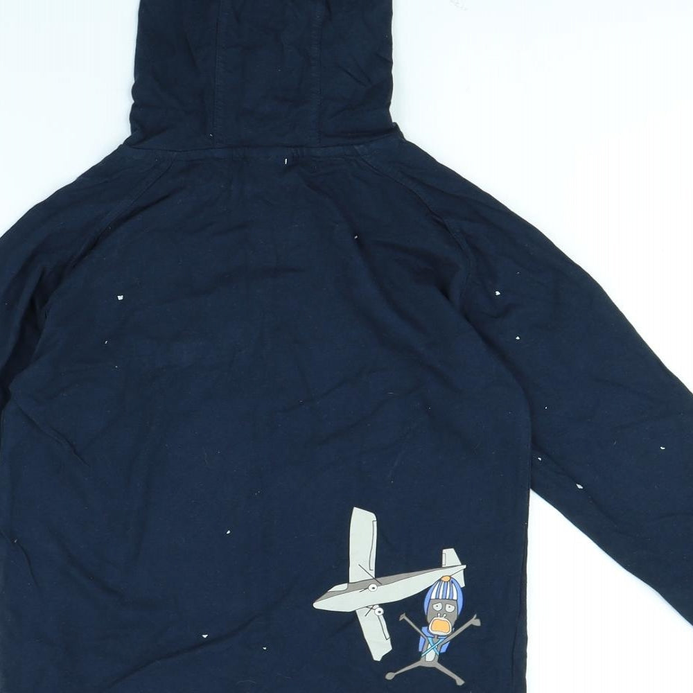 Ladybird Boys Blue   Pullover Hoodie Size 7 Years